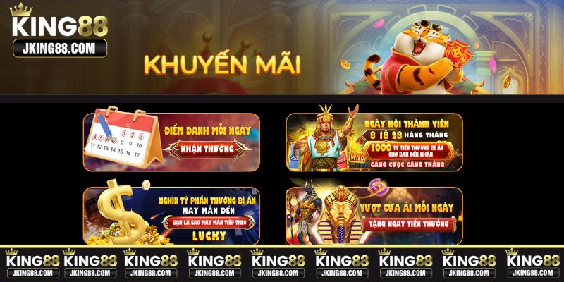 hệ thống khuyến mãi king88 