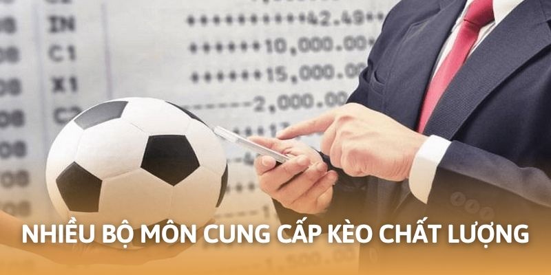 Nhà cái KING88 tập trung cung cấp kèo một số bộ môn chính